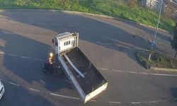 Tekirdağ’da 3 kişinin yaralandığı iki ayrı motosiklet kazası görüntülendi