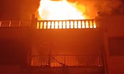 Tekirdağ’da yazlık sitede ev yangını