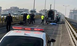 Tır ile motosiklet çarpıştı, üniversite öğrencisi motosikletli öldü