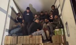 Tırın dorsesinden 16 göçmen çıktı, 2 organizatör tutuklandı