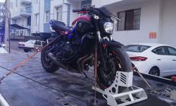 Trafiği tehlikeliye düşüren motosikletliye 61 bin TL ceza uygulandı