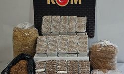 Uşak’ta kaçak tütün ve makaron operasyonu
