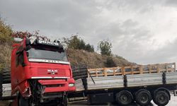 Yağışlı hava kazayı beraberinde getirdi