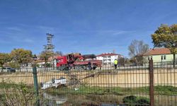 Yozgat’ta araç kanala uçtu 1 kişi yaralandı