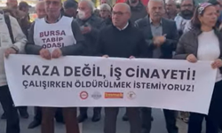 Bursa’da iş cinayetlerine tepki: Çalışırken öldürülmek istemı̇yoruz!