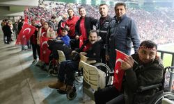 Osmangazi Belediyesi engelli bireylere milli maç heyecanı yaşattı
