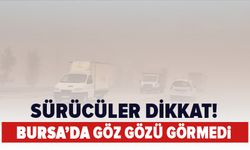 İnegöl'de sis tehlikesi