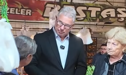 Mudanya Belediye Başkanı, annesiyle pazara çıktı