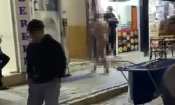 Rus adam sokakta çıplak dolaştı: Gözaltına alındı