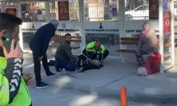 Polis memurundan hayat kurtaran müdahale