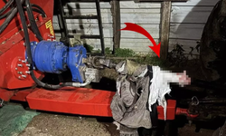 10 yaşındaki çocuk silaj makinesine kolunu kaptırarak can verdi