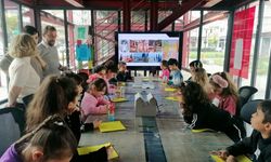 Nilüfer'de çocuklar sanatla iç içe