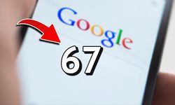 Google 67 yazınca ekran neden sallanıyor?
