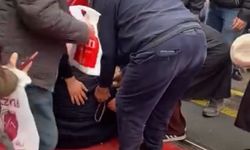 Bursa'da tramvay raylarına girdi olanlar oldu!