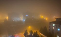 Bursa'da sis, görüş mesafesini 1 metreye kadar düştü