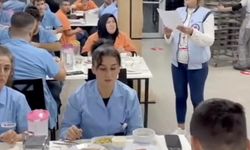 Bursa'da işçilerden çatal-kaşıklı protesto