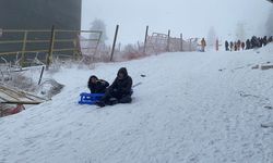 Uludağ'da yoğun kar sonrası pistler doldu!