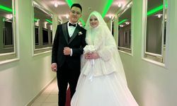 Bursa'da sosyal medyada gündem olan çift dünyaevine girdi