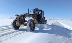 Ağrı'da kar ve tipi nedeniyle kapanan 354 köy yolu ulaşıma açıldı