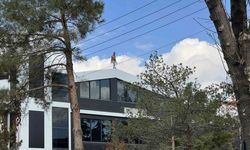 Alacağı için çatıya çıktı, yarı çıplak 3 saat ikna edilmeye çalışıldı