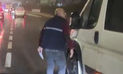 Arnavutköy'de trafikte bıçaklı gerginlik