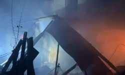 Artvin Şavşat’taki yangın bölgesine ulaşım kar nedeniyle güçlükle sağlandı