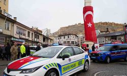 Bayburt’un güvenlik filosuna 34 yeni araç eklendi