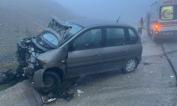 Bilecik'te iki araç kafa kafaya çarpıştı