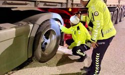 Bilecik’te kış lastiği denetimleri sürüyor