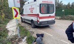 Bursa'da bisikletli sürücü faciadan böyle döndü...