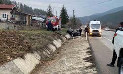 Bolu'da trafik kazası: 2 yaralı