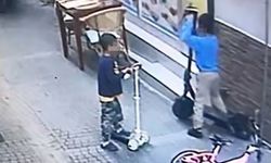 Boyundan büyük scooter’ı çaldılar