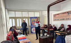 Burdur’da jandarma ekipleri tarafından bilgilendirme ve farkındalık eğitimi