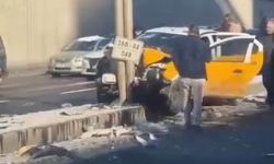 Buzlanma kazayı beraberinde getirdi