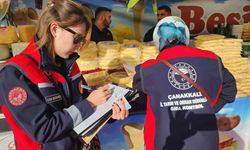 Çanakkale’de yöresel ürün festivalinde gıda denetimi