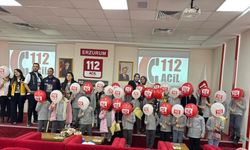 Çocuklara 112 farkındalığı gezisi