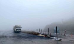 Çorum'da yoğun sis etkili oldu