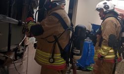 Defne’de konteyner yangını