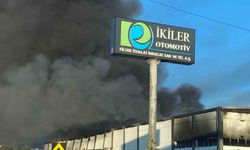Denizli’de filtre fabrikasını alevler sardı