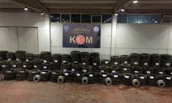 Denizli'de piyasa değeri 3 milyon TL olan kaçak mala el konuldu