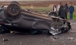 Diyarbakır’da otomobil takla attı: 1 yaralı
