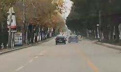 Elazığ’da trafikte makas atan sürücü kameraya yansıdı