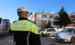 Elazığ’da yoğun bölgelerde trafik denetimi