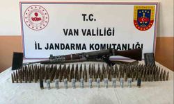 Erciş'te Belçika yapımı uzun namlulu silah ele geçirildi
