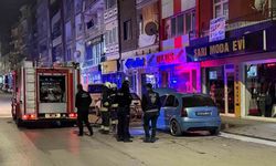 Ereğli’de park halindeki otomobilde yangın çıktı