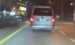 Gaziantep’te trafikte tehlike saçan ve kaza yapmaktan kıl payı kurtulan sürücüye ceza