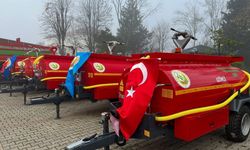 Gölyaka’da köylülere su tankeri