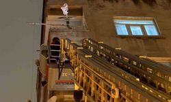 İtfaiye eve merdiven uzatarak girdi, çocuğun uyuduğu ortaya çıktı