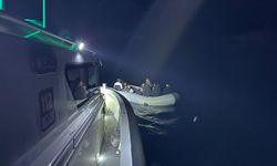 İzmir’de açıklarında göçmen hareketliliği