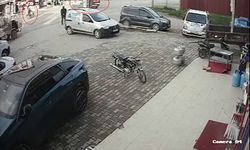 İzmir'de feci kaza kamerada: Lise öğrencisi genç yaşam mücadelesi veriyor